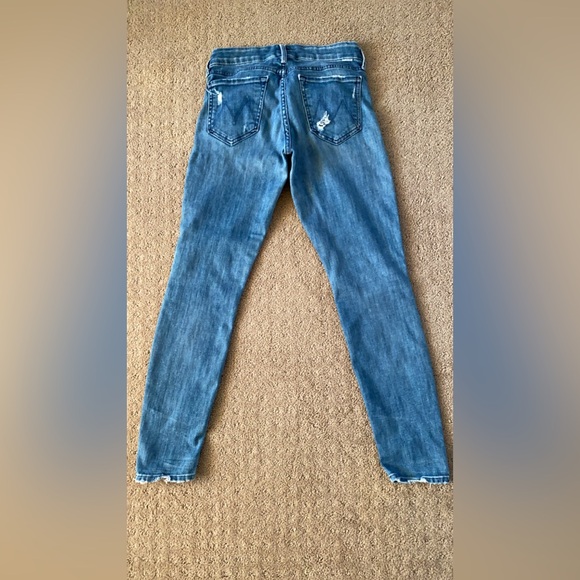 MOTHER stretchy denim skinny jeans size 26 - Picture 8 of 8